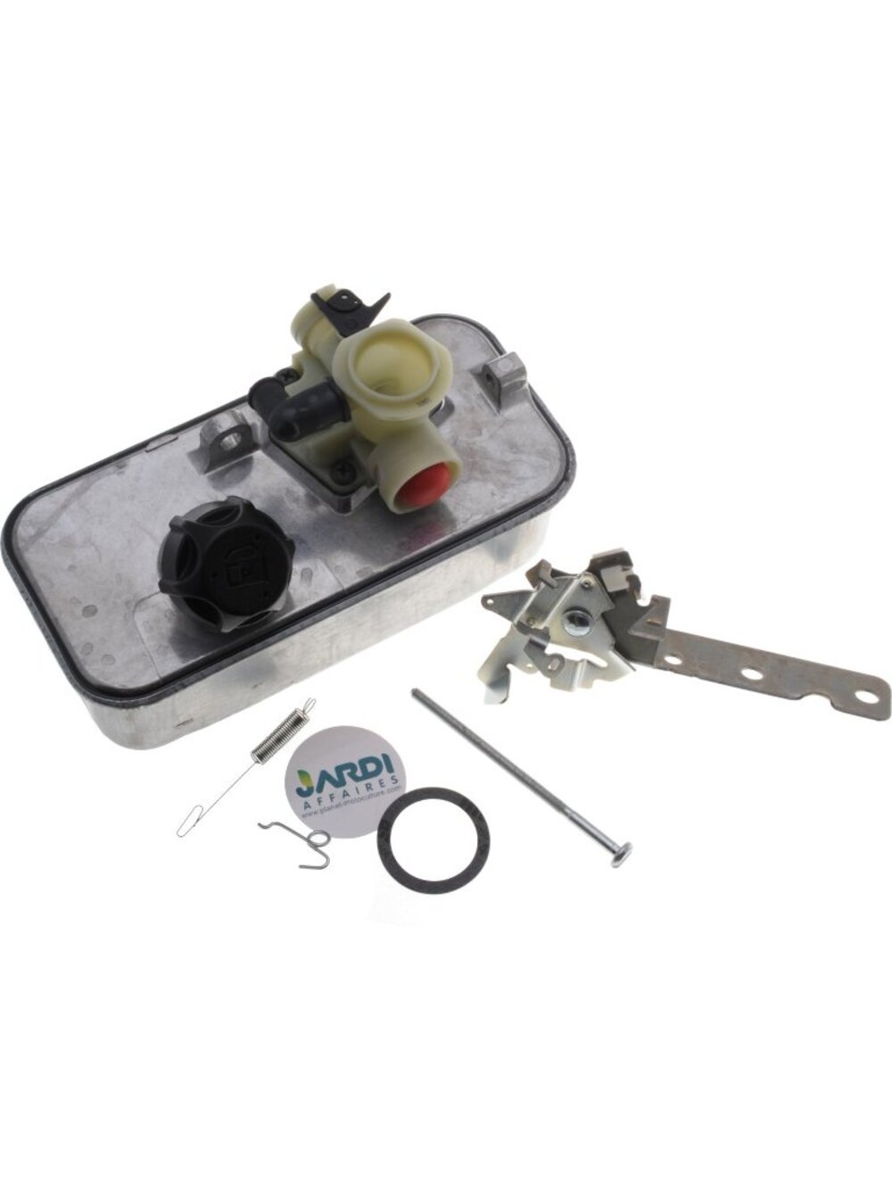 Genuine Brig and Stratton/Ferris Carburetor 395957 and Fuel Tank 495912